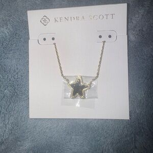 Small Kendra Scott star drusy necklace